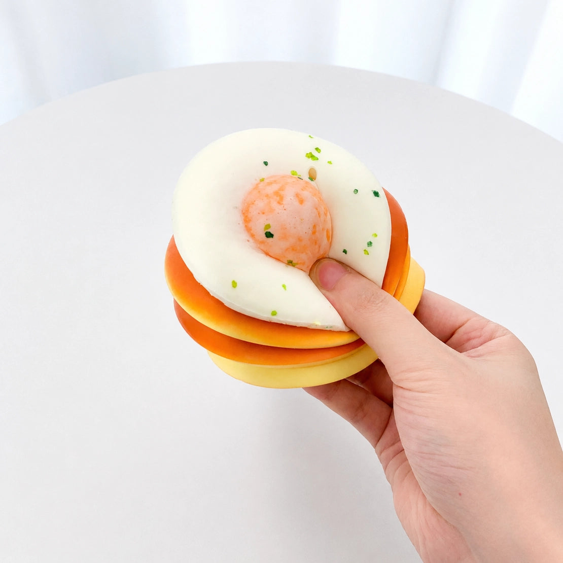 Pancake Stack With Fried Egg Squishy