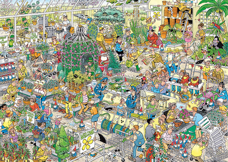 Jan van Haasteren The Garden Centre jigsaw puzzle (1000 Pcs) Comics