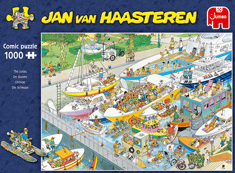 Jan van Haasteren The Locks jigsaw puzzle (1000 Pcs) Comics