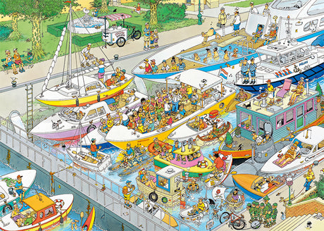Jan van Haasteren The Locks jigsaw puzzle (1000 Pcs) Comics
