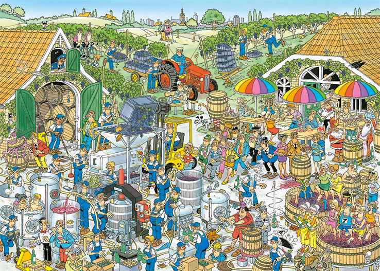 Jan van Haasteren The Winery jigsaw puzzle (1000 Pcs)