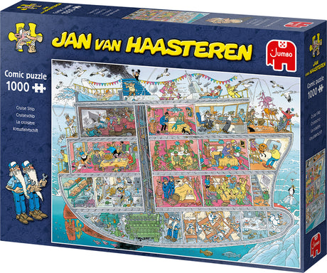 Jan van Haasteren Cruise Ship jigsaw puzzle (1000 Pcs)