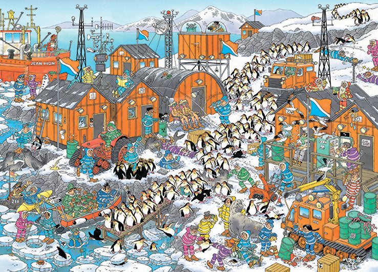 Jan van Haasteren South Pole Expedition jigsaw puzzle (1000 Pcs)