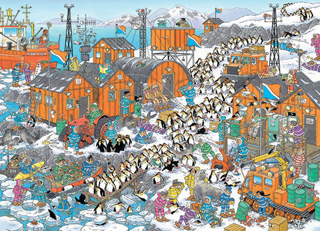 Jan van Haasteren South Pole Expedition jigsaw puzzle (1000 Pcs)