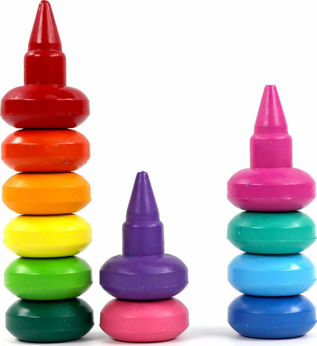 JR 12 Finger Crayons