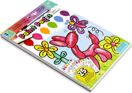 Paint Pages: Party Animals