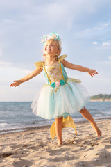 Mermalicious Dress With Tail (Size 5-6)