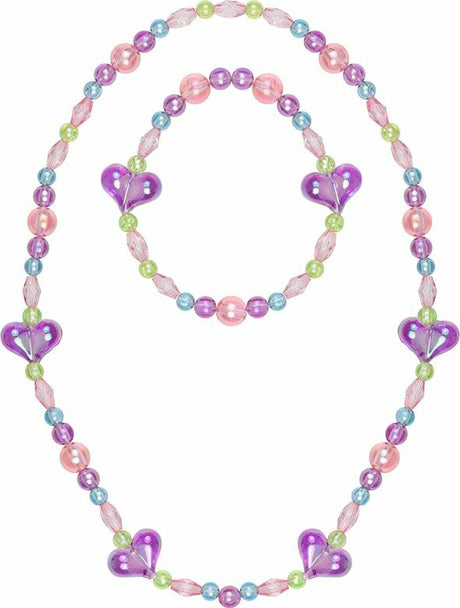 My Heart Will Go On Necklace & Bracelet Set