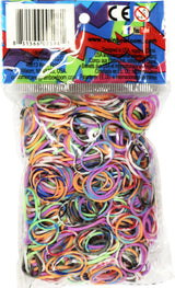 Rainbow Loom Band Tie-Dye Bands (Assorted)