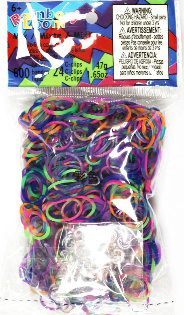 Rainbow Loom Rainbow Tie-Dye Bands