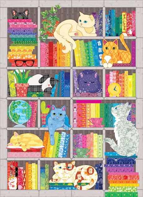 Rainbow Cat Quilt puzzle (1000 pc)