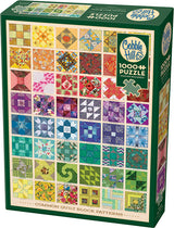 Common Quilt Blocks puzzle (1000 pc)