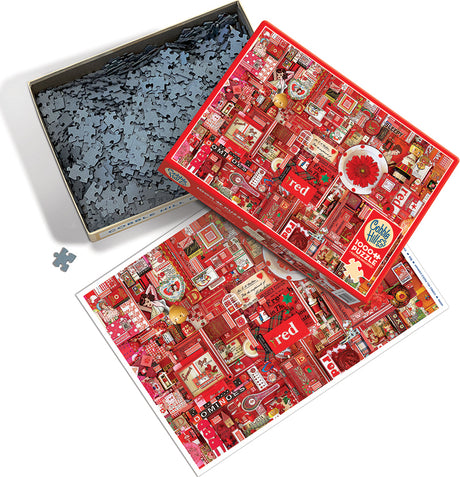 Red puzzle (1000 pc)