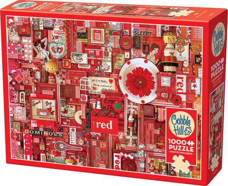 Red puzzle (1000 pc)