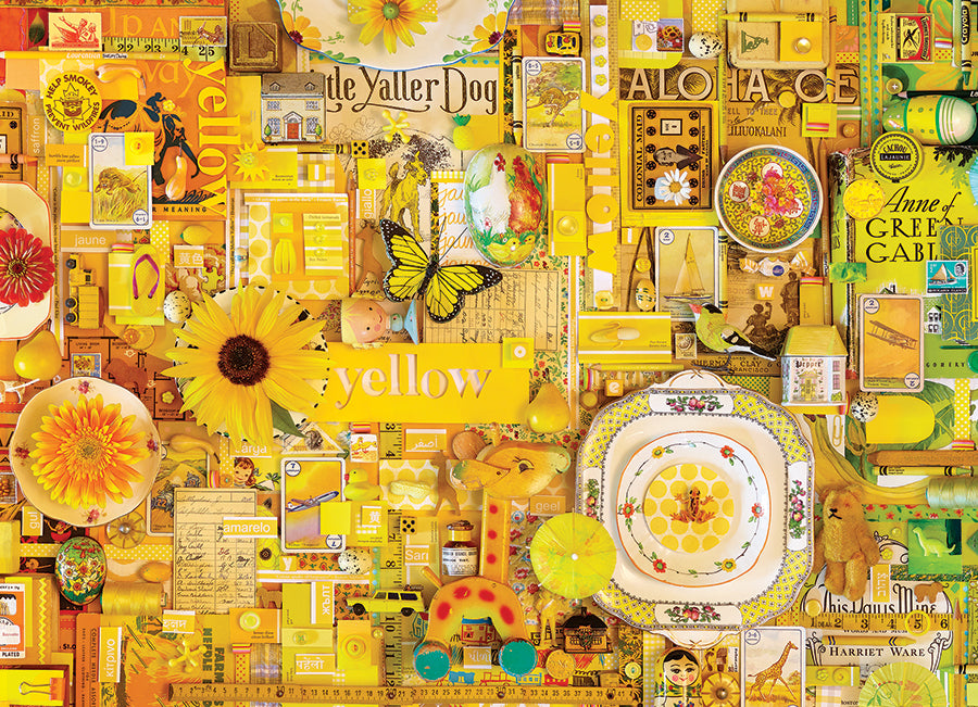 Yellow puzzle (1000 pc)