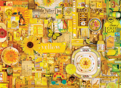 Yellow puzzle (1000 pc)