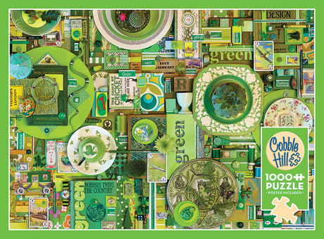 Green puzzle (1000 pc)