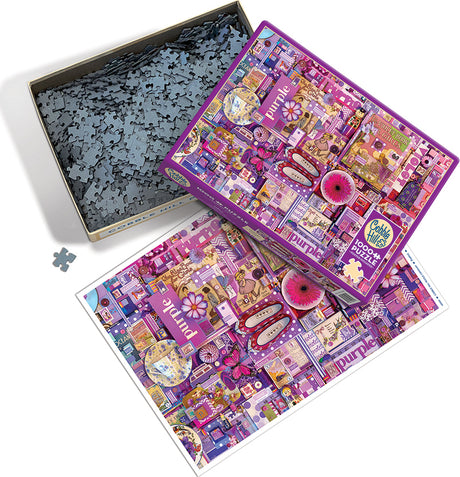 Purple puzzle (1000 pc)