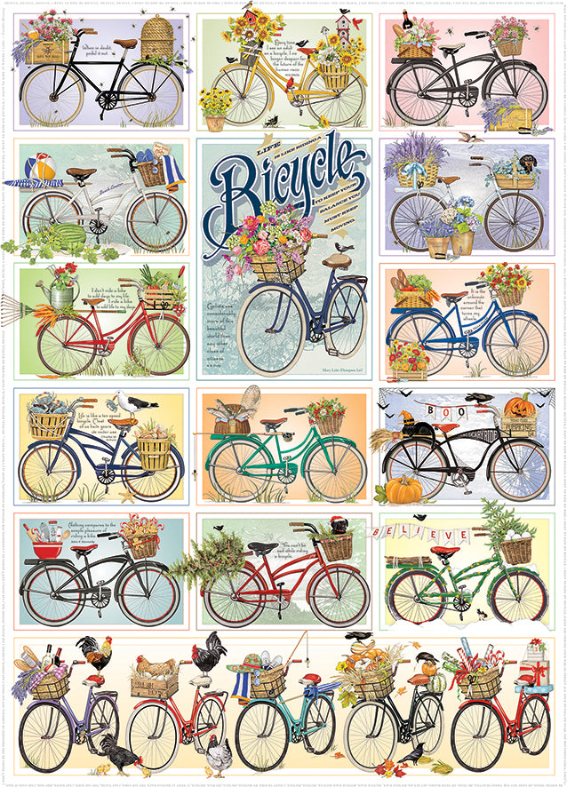 Bicycles puzzle (1000 pc)