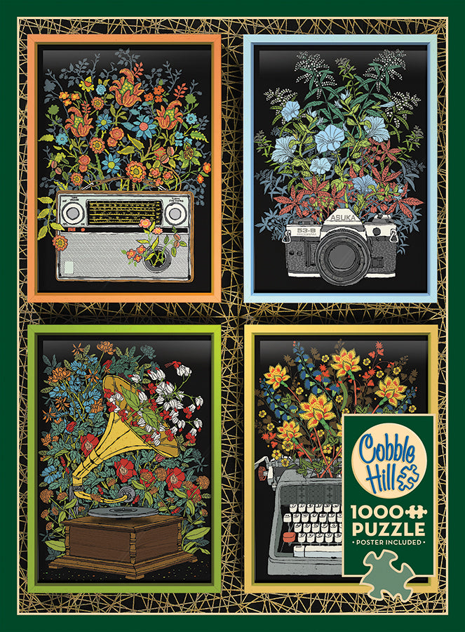 Floral Objects puzzle (1000 pc)