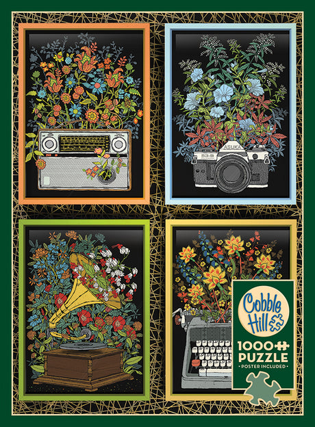 Floral Objects puzzle (1000 pc)