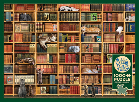 The Cat Library puzzle (1000 pc)