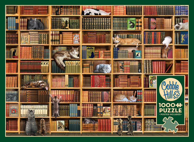 The Cat Library puzzle (1000 pc)