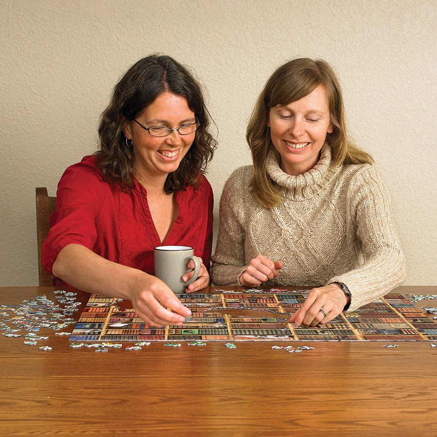 The Cat Library puzzle (1000 pc)