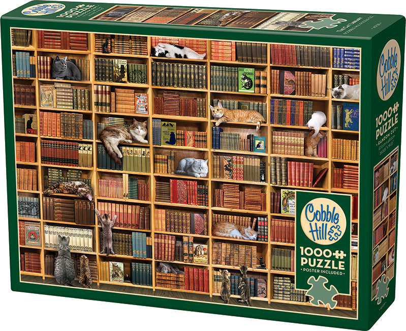 The Cat Library puzzle (1000 pc)