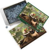 Terrarium Cat puzzle (1000 pc)
