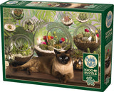 Terrarium Cat puzzle (1000 pc)