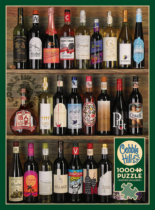 Wine Alphabet puzzle (1000 pc)