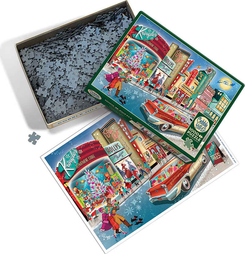 Vintage Main Street puzzle (1000 pc)