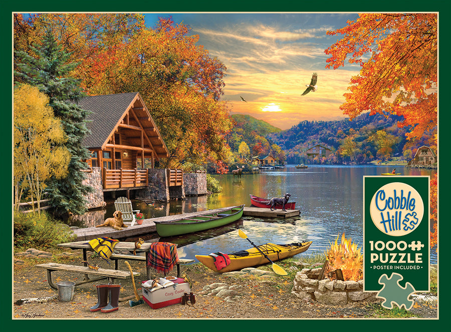 Lakeside Retreat puzzle (1000 pc)