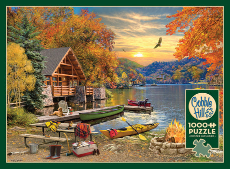 Lakeside Retreat puzzle (1000 pc)