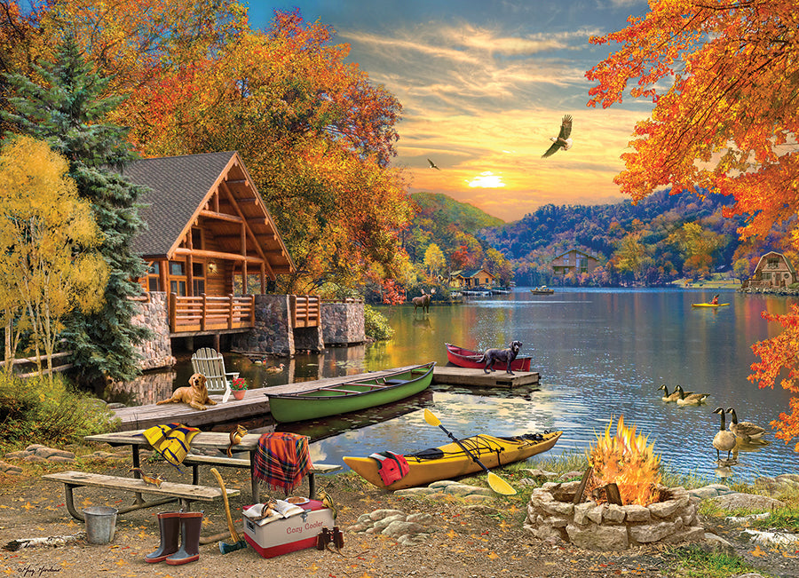 Lakeside Retreat puzzle (1000 pc)