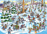DoodleTown: Hockey Town puzzle (1000 pc)