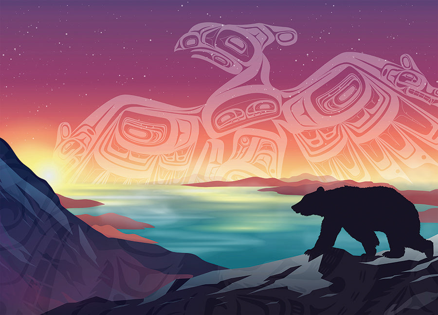 Crossings: Thunderbird and Bear puzzle (500 pc)