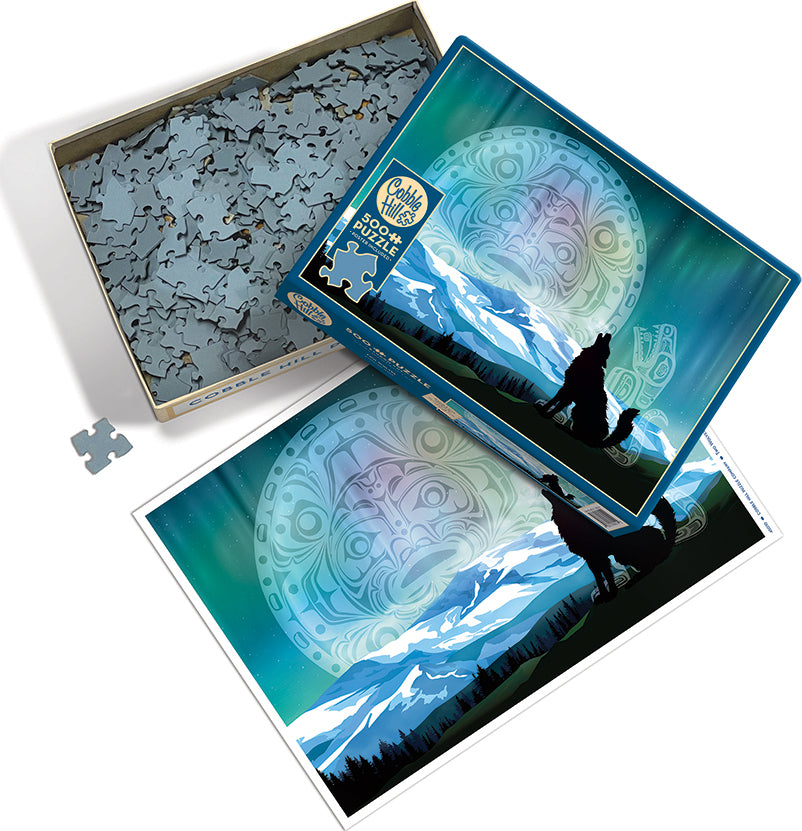 Two Wolves puzzle (500 pc)