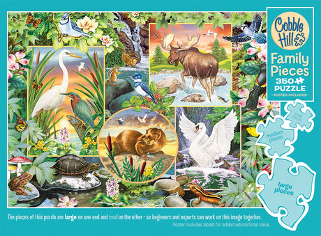 River Magic - family puzzle (350 pc)
