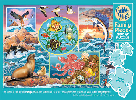 Ocean Magic - family puzzle (350 pc)