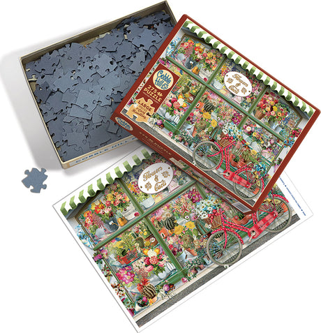 Flowers and Cacti Shop puzzle (275 pc)
