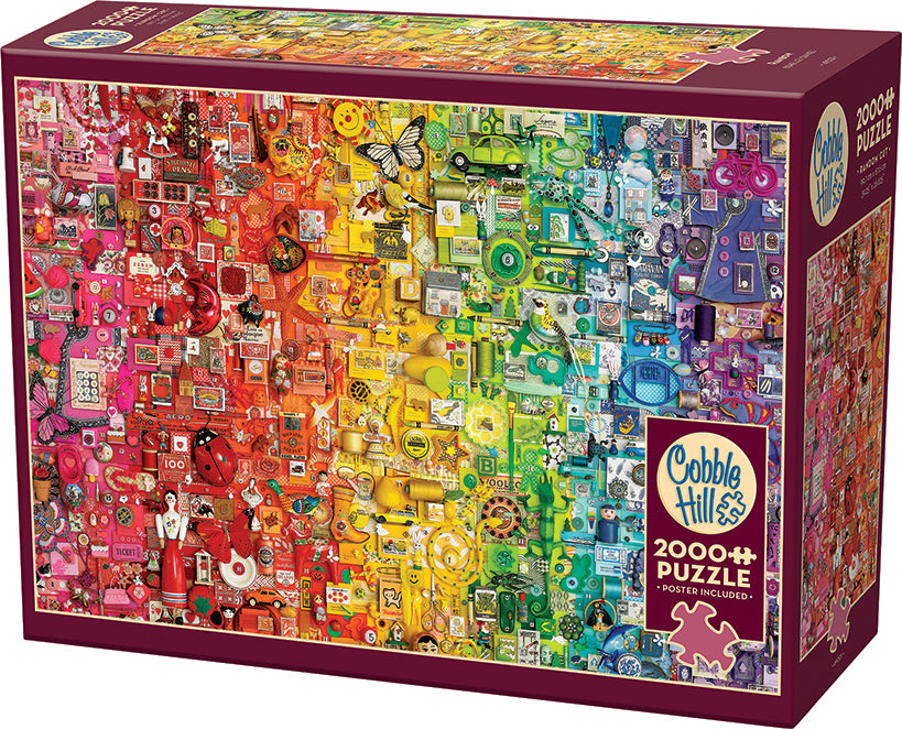Rainbow puzzle (2000 pc)
