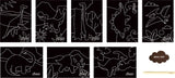 Scratch Art - Dinosaur Friends