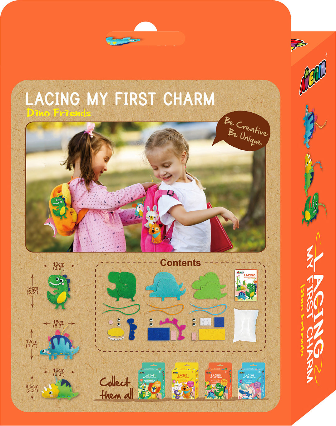 My First Charm - L1 - Dino Friends