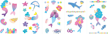 Nail Stickers & Tattoos - Mermaid