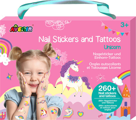Nail Stickers & Tattoos - Unicorns