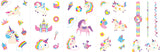Nail Stickers & Tattoos - Unicorns