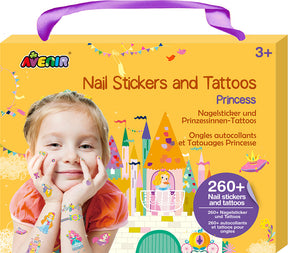 Nail Stickers & Tattoos - Princess