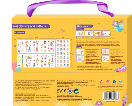 Nail Stickers & Tattoos - Princess